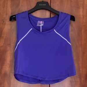 Terez New York Workit Cropped Tank NWOT